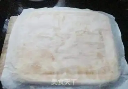 Make Red bean cream cake step 8