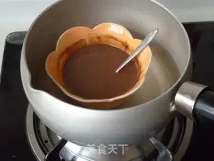Make Chocolate mousse cake step 15