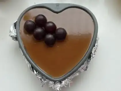 Make Chocolate mousse cake step 17