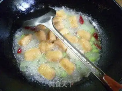 Make Soy tofu step 6