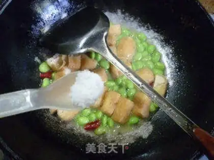 Make Soy tofu step 7