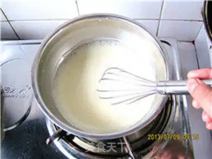 Make Grenade ice cream step 2