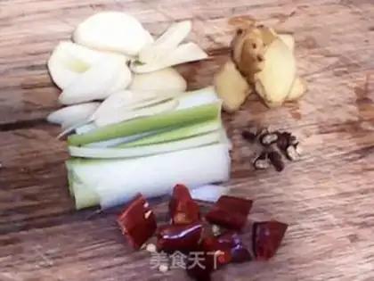 Make Carrot and garlic step 0