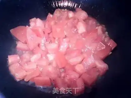 Make Tomato blossoms step 7