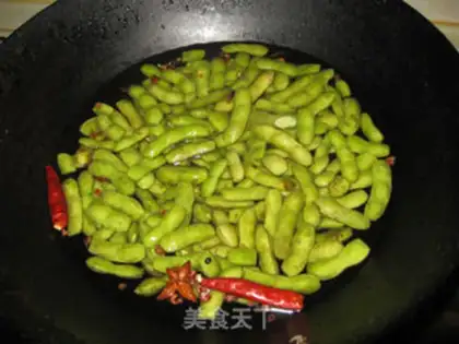 Make Water to boil the beans step 3