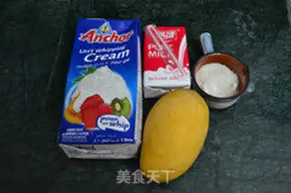 Make Mango fresh ice cream step 0