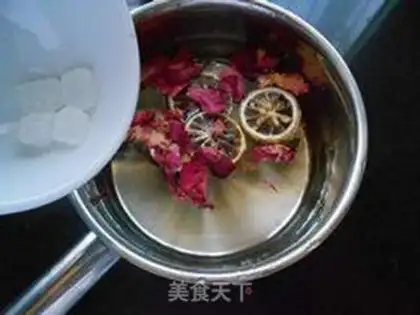 Make Lemon-fruit tea step 5