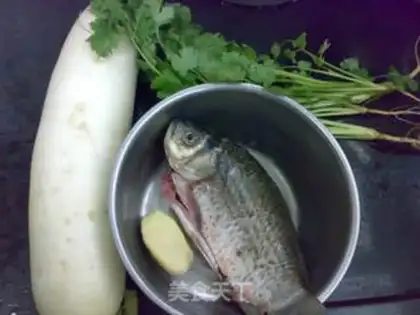Make The radish gravy soup step 0