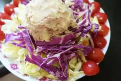 Make Tuna mashed salad step 8