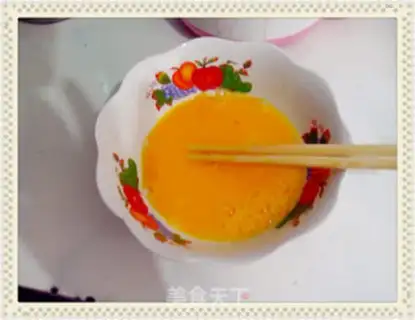 Make Egg fried rice step 2