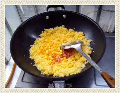 Make Egg fried rice step 9