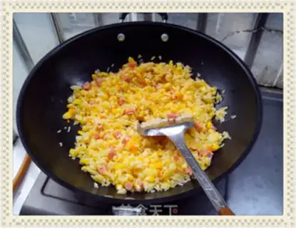 Make Egg fried rice step 10