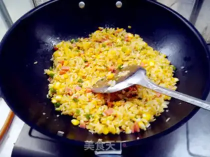 Make Egg fried rice step 11