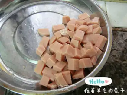 Make Onions of pork and ham step 3