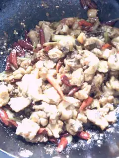 Make Spicy chicken step 7