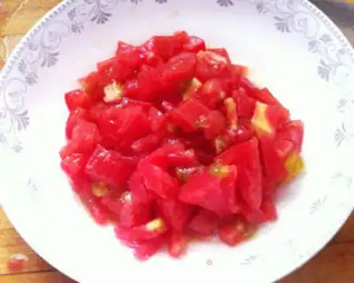 Make Tomato onions step 0