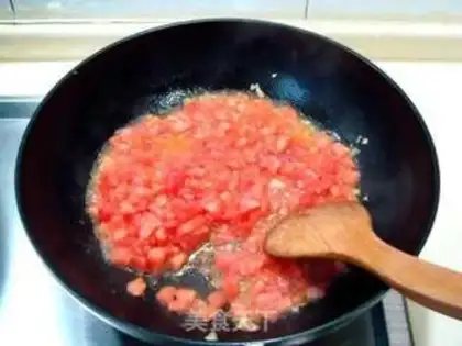 Make Tomato onions step 1