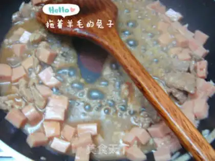 Make Onions of pork and ham step 10