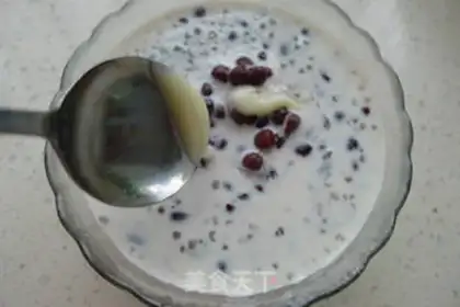 Make Milk, red beans, Simillo step 5