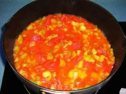 Make Tomato noodle step 6