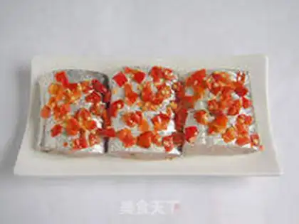 Make Pepper chopping steamed fish step 6