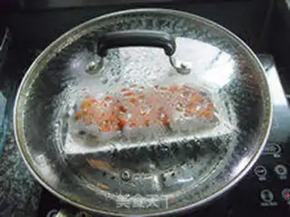 Make Pepper chopping steamed fish step 7