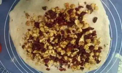 Make Black pecan bread step 2
