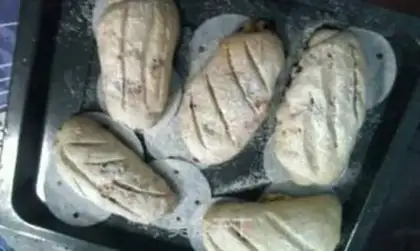 Make Black pecan bread step 7