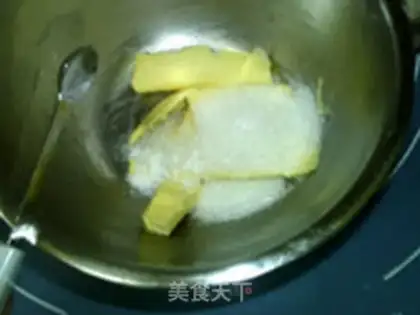 Make Black and white sesame waffles step 1