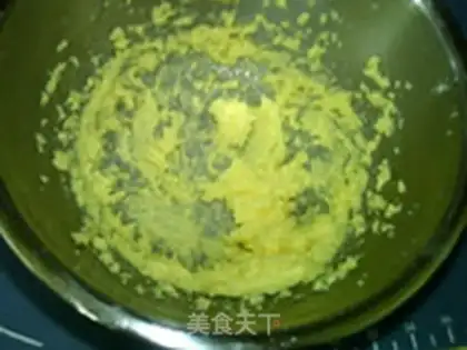 Make Black and white sesame waffles step 2