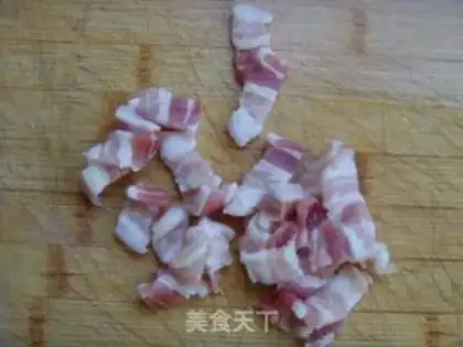 Make Cream fried dry step 0
