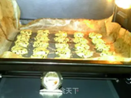 Make Black and white sesame waffles step 7