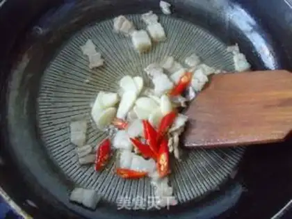 Make Cream fried dry step 3
