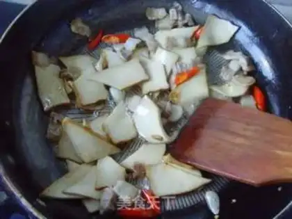 Make Cream fried dry step 4