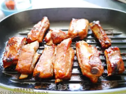 Make Thai roses, roasted ribs step 2