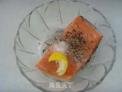 Make Lemon salmon step 0