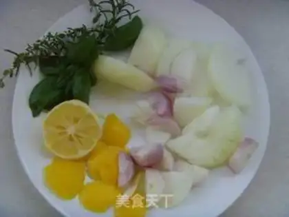 Make Lemon vanilla beef step 1
