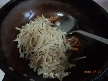 Make Soy dry tofu step 4
