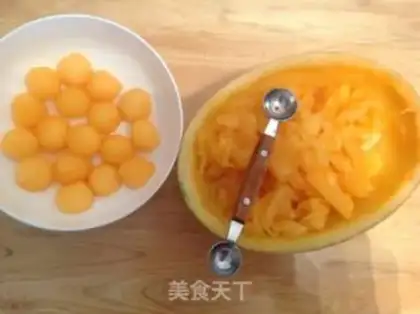 Make A nice melon sapphire step 0