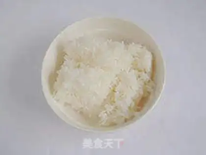 Make Four-coloured fried rice step 1