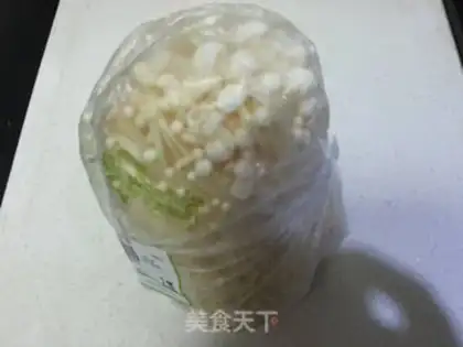 Make ♪ Cold-cooled pins and mushrooms ♪ step 1
