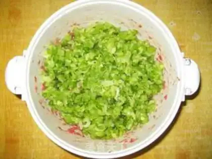 Make Beef celery dumplings step 2