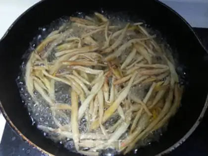 Make ♪ Cold-cooled pins and mushrooms ♪ step 3