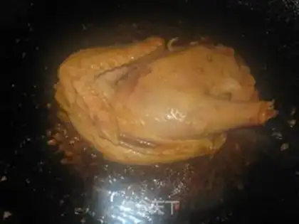 Make Roast chicken with a soy sauce step 5