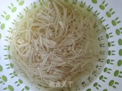Make ♪ Cold-cooled pins and mushrooms ♪ step 5