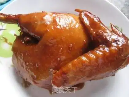 Make Roast chicken with a soy sauce step 7