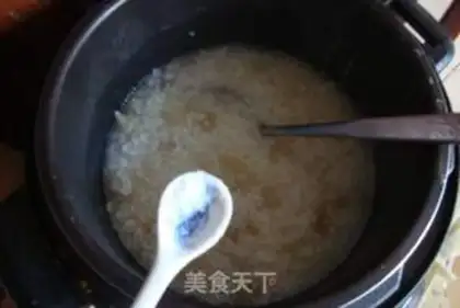 Make Cheese congee step 5