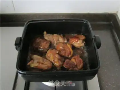 Make Burn chicken legs step 10