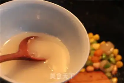 Make Cream shrimp corn step 6