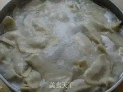Make Beef celery dumplings step 13